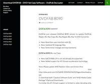 Tablet Screenshot of dvdfab.info